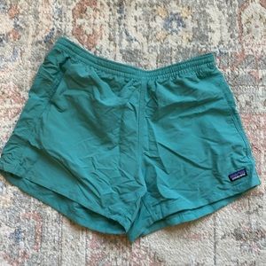 Teal Patagonia Baggies Short 5”